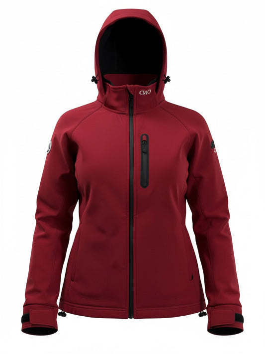 Veste CWD softshell - Rouge - Taille L