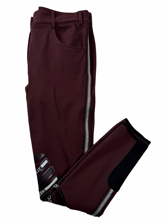 Pantalon Harcour - Bordeaux - Taille S/36