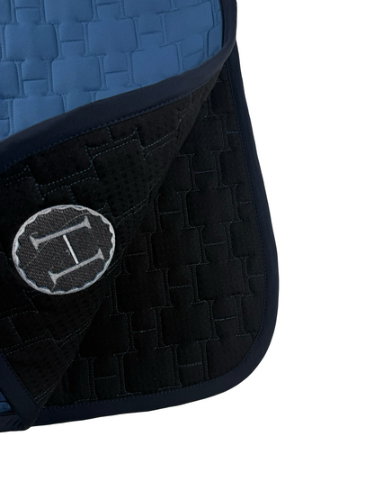 Tapis Harcour Sirnali - Bleu - Dressage Cheval