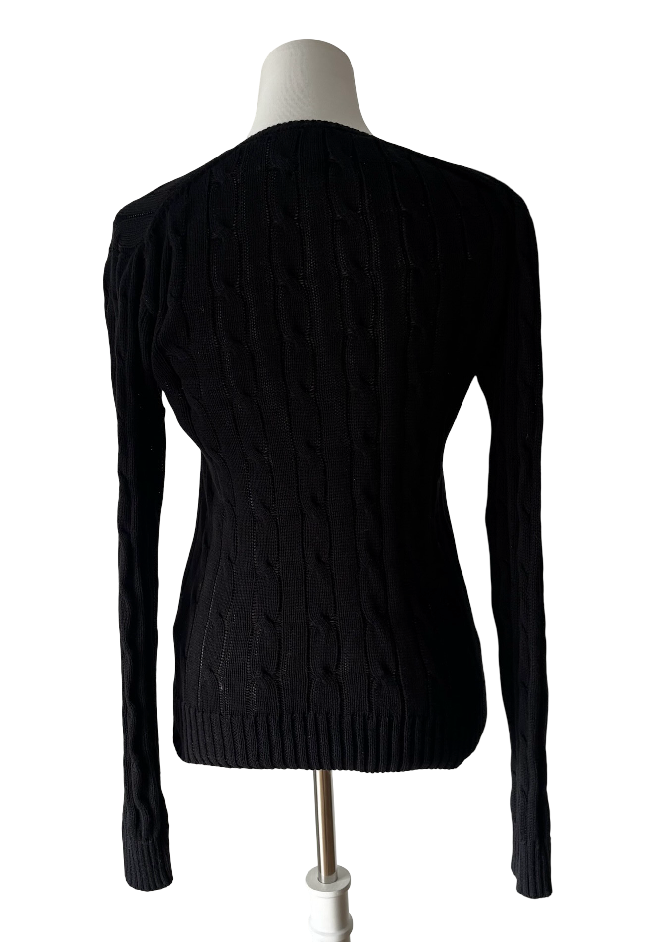 Pull torsadé Samshield - Noir - Taille M