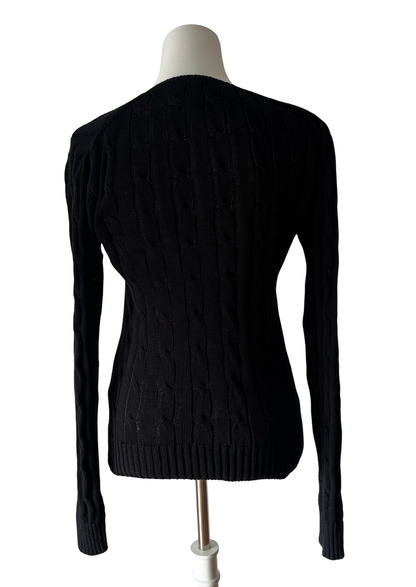 Pull torsadé Samshield - Noir - Taille M