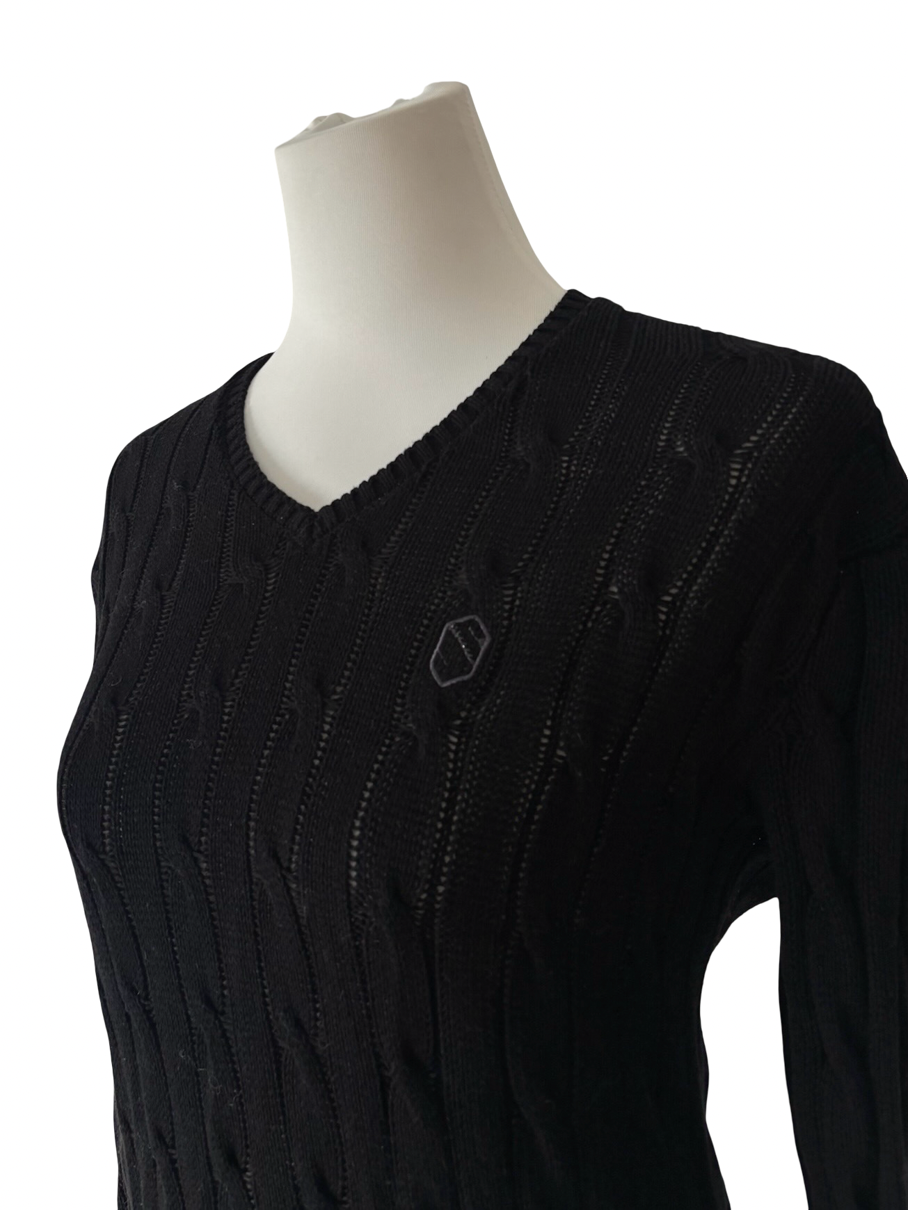 Pull torsadé Samshield - Noir - Taille M