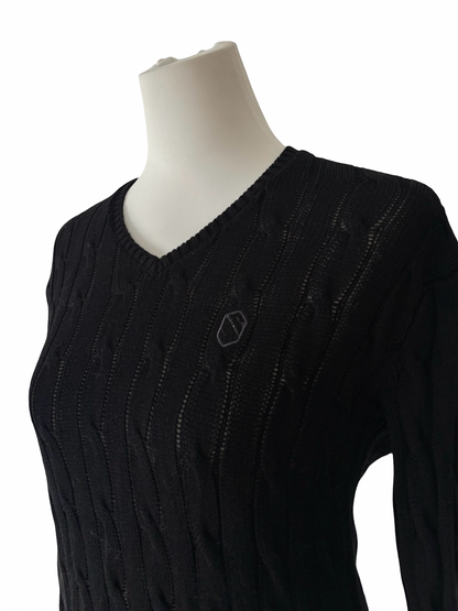 Pull torsadé Samshield - Noir - Taille M