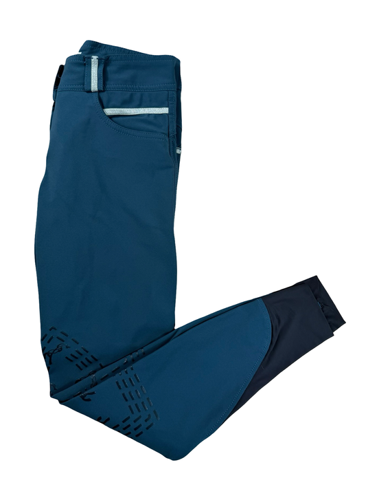 Pantalon Pénélope Leprevost Fun - Bleu canard - Taille XS/34